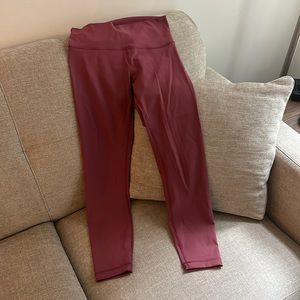 Lululemon leggings pink